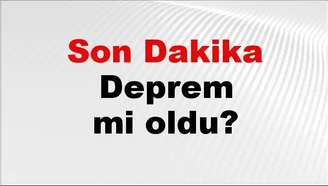 Muğla'da Şok Edici Deprem! Son Durum ve Detaylar Neler?