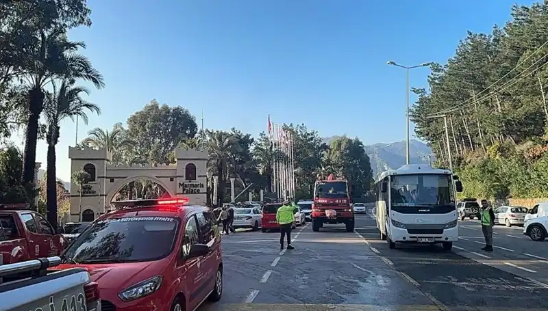 Muğla’daki Beş Yıldızlı Otelde Korkunç Yangın: Misafirler Panik İçinde Taşındı