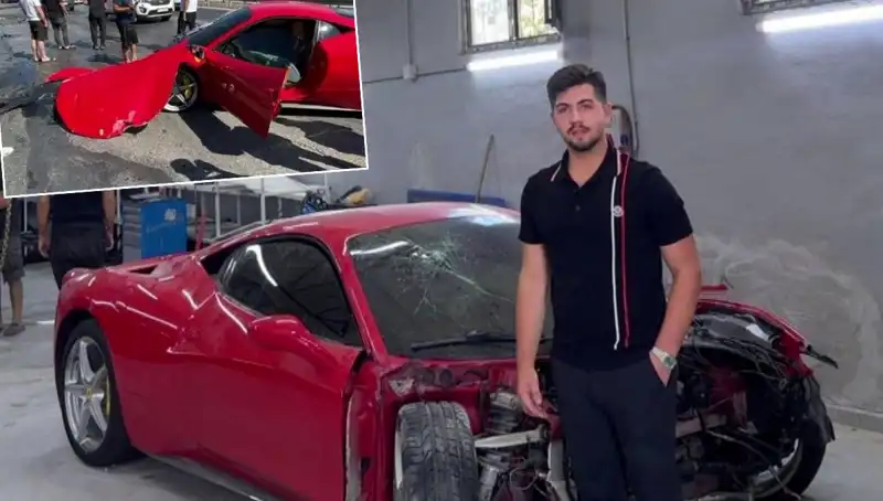 15 Milyonluk Ferrari'nin Başına Gelenler: "Binemeden Gitti" Açıklaması