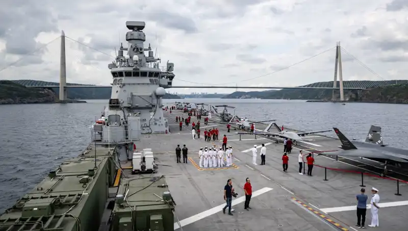 : TCG Anadolu, Sarayburnu’ndan Ayrıldı: Yeni Bir Macera Başlıyor!