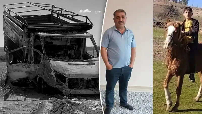 Diyarbakır'da Vahşice Öldürülen Baba Oğulun Yan Yana Defni Duygusal Anlar Yarattı