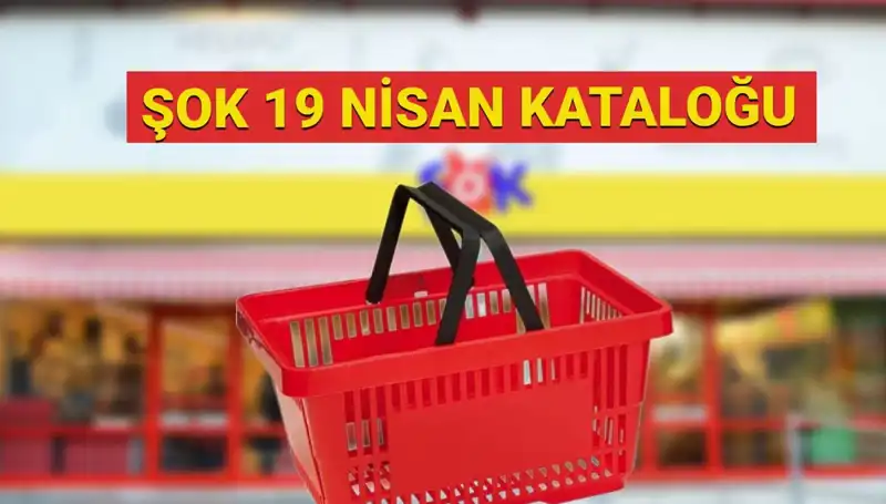 19 Nisan Cumartesi ŞOK Aktüel Kataloğu: Yeni Ürünlerle Dolu!