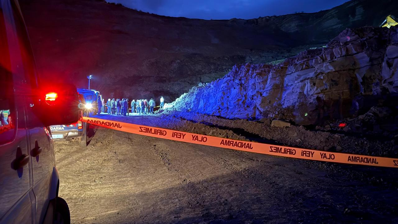 Bursa'da maden ocağında göçük!