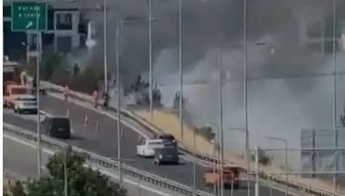 Anadolu Otoyolu’nda Korkutucu Yangın: Sigara İzmariti Neden Oldu