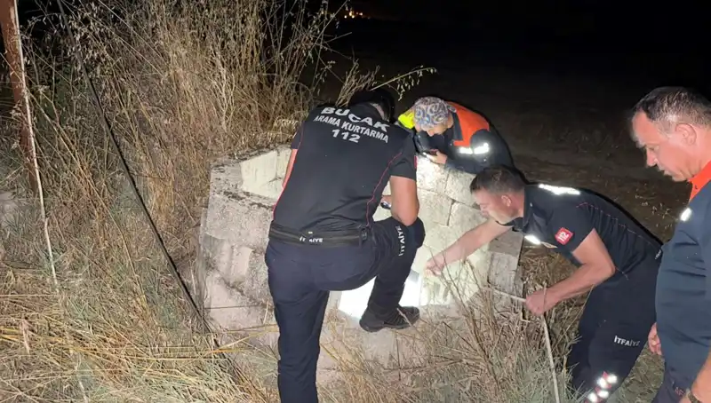 Burdur'da Kedi Kuyuya Düşünce İtfaiye Ekipleri Seferber Oldu